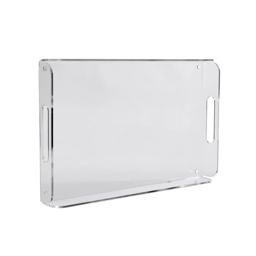 Acrylic Handled Tray - 16.5" x 10.5"