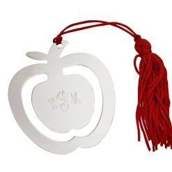 Apple Shaped Bookmark & Tassel