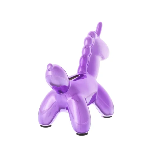 Balloon Unicorn Bank Purple