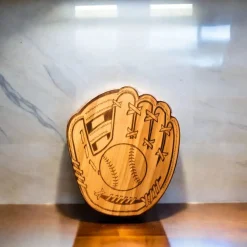 Baseball Glove Wood Board - 12" x 13.75"
