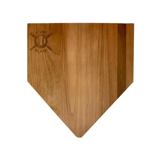 Baseball Home Plate Wood Board - 14" x 18"