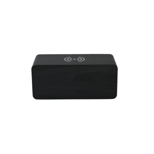 Black Wireless Phone Charger/Digital Clock