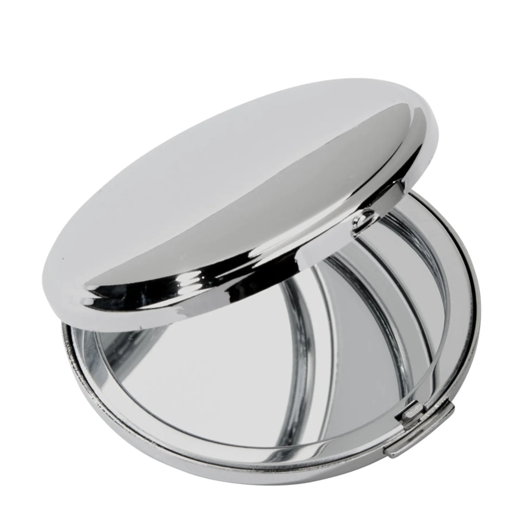 Boston Round Compact Mirror, Np 2.25" Dia
