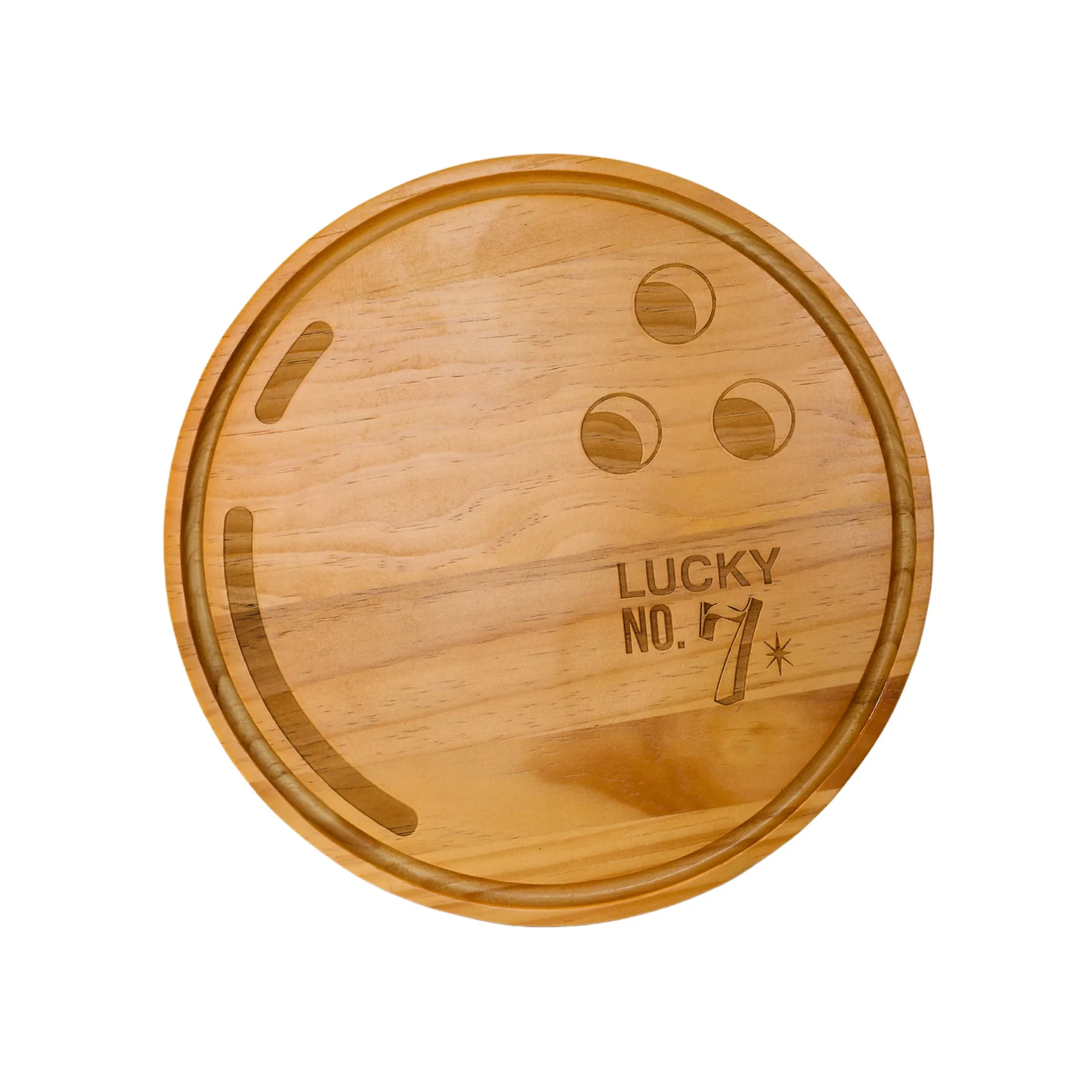 Bowling Ball Wood Board - 13"