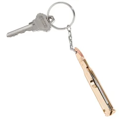 Bullet Shaped Keychain with Knife, 5"