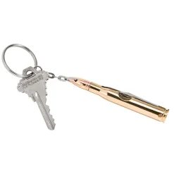 Bullet Shaped Keychain with Knife, 5"