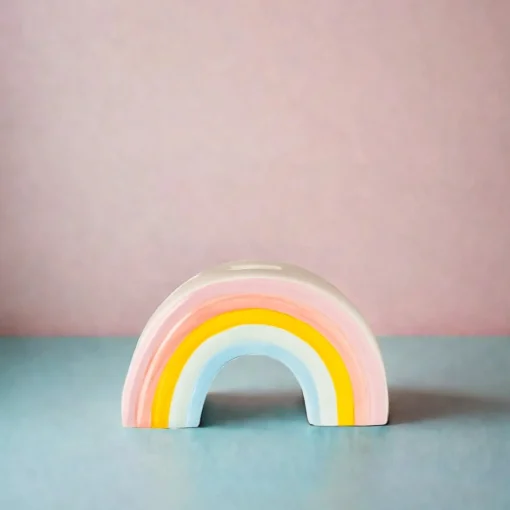 Ceramic Rainbow Bank