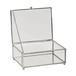 Claro Hinged Glass Box, 5.5"