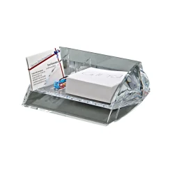 Clearylic Desk Caddy With 3 Compartments