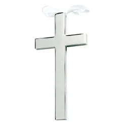 Cross With White Ribbon