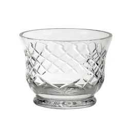 Crystal Round Flared Bowl With Medallion Ii Pattern, 4.5" X 6"