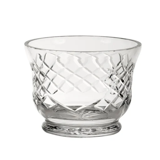 Crystal Round Flared Bowl With Medallion Ii Pattern, 4.5" X 6"