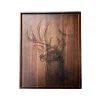 Deer Hunting Wood Board - 14" x 18"