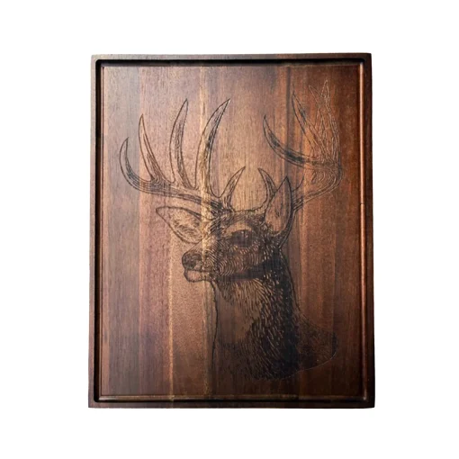 Deer Hunting Wood Board - 14" x 18"