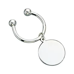 Disc Shaped Keychain