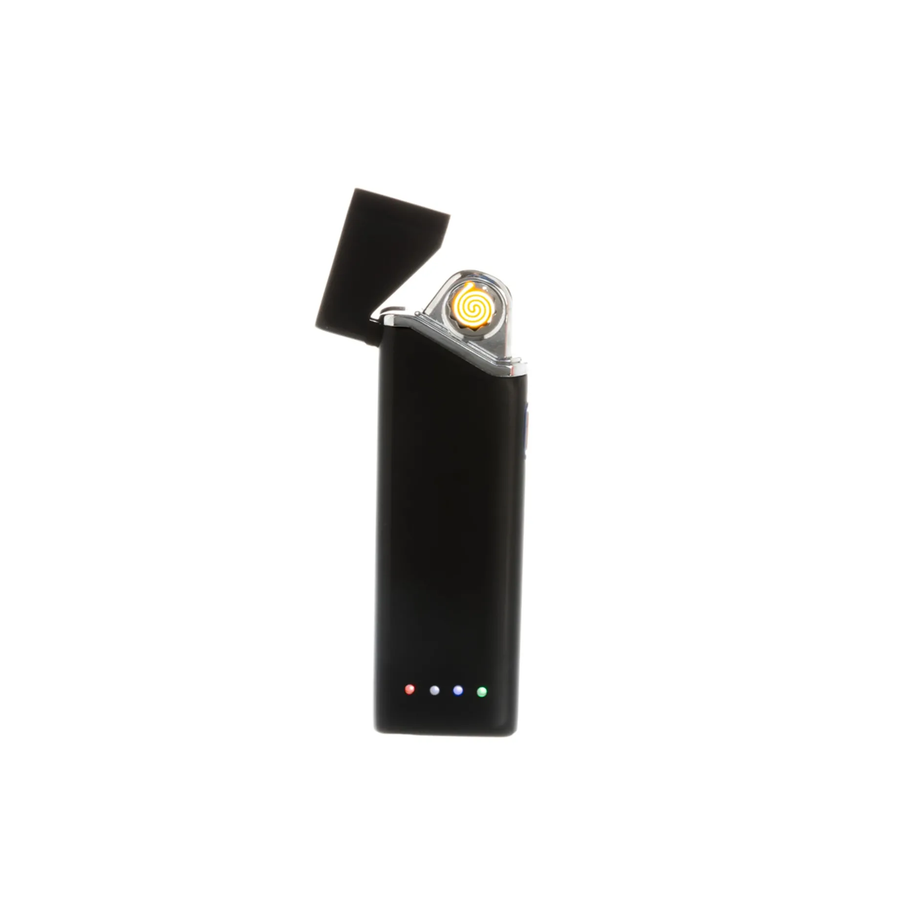 Flameless Trim Flip Lighter Black 3.25"