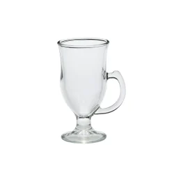 12 Glass Irish Coffee Mugs - 8 Oz
