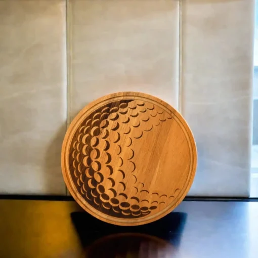 Golf Ball Wood Board - 13"