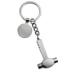Hammer Keychain with Engraving Tag, 4.25"