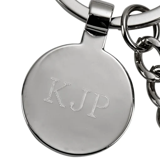 Hammer Keychain with Engraving Tag, 4.25"