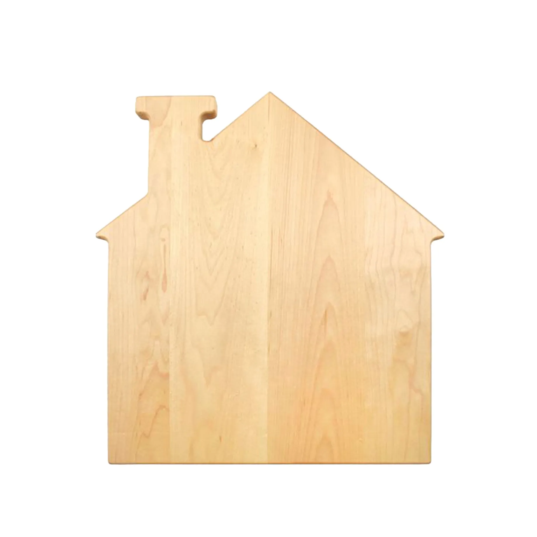House Shaped Pine Wood Board - 13" x 14"