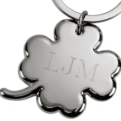 4 Leaf Clover Keychain, 3"