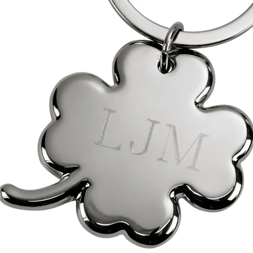 4 Leaf Clover Keychain, 3"