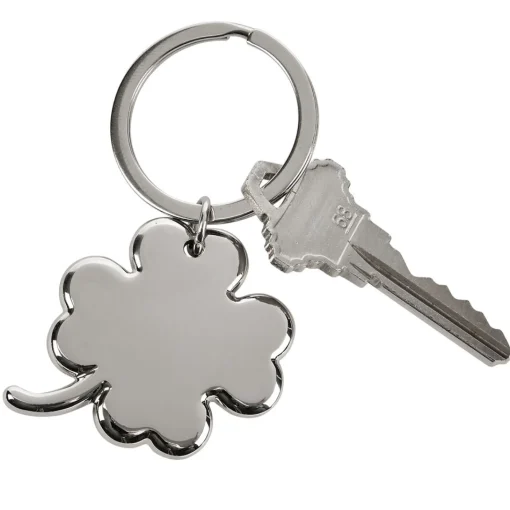 4 Leaf Clover Keychain, 3"