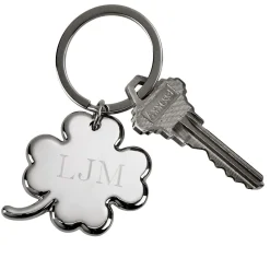 4 Leaf Clover Keychain, 3"