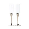 Love Toasting Champagne Flutes Set