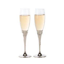 Love Toasting Champagne Flutes Set