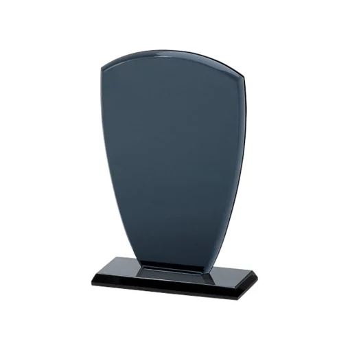 Med Shield Smoked Trophy, 7.5"