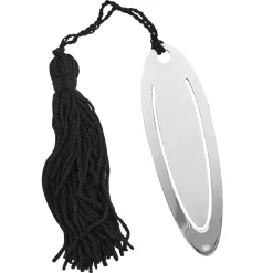 Oval Shaped Bookmark With Tassel