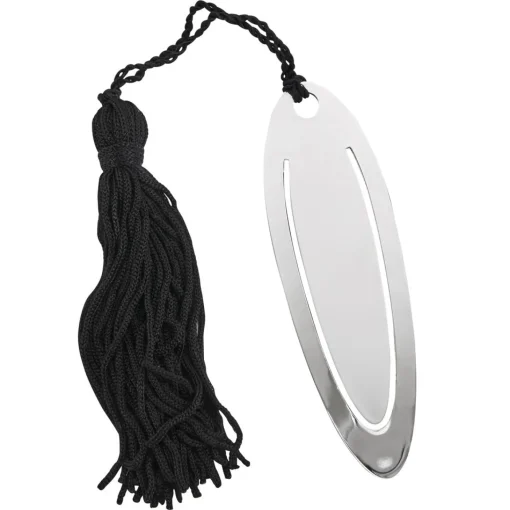 Oval Shaped Bookmark With Tassel