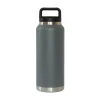 36 Oz Stainless Steel Twist-Off Cap Water Bottle - Grey