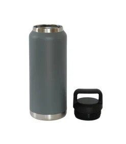 36 Oz Stainless Steel Twist-Off Cap Water Bottle - Grey