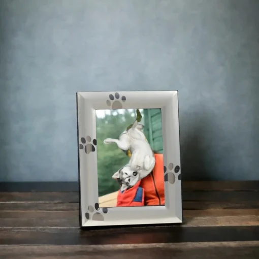 Paw Print Design Frame - 5x7