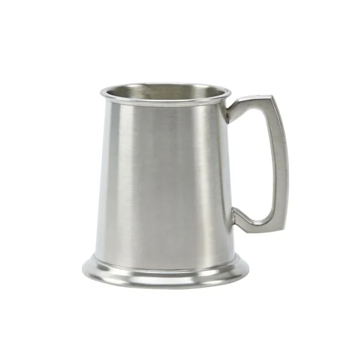 Pewter Tankard with Satin Matte Finish