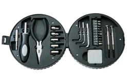 24 Piece Tool Set In Tire 2.25" X 6.25"