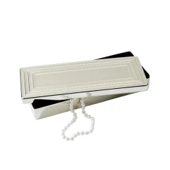 Rectangular Lift-Top Jewelry Box