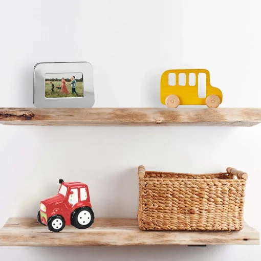 Red Ceramic Tractor Bank