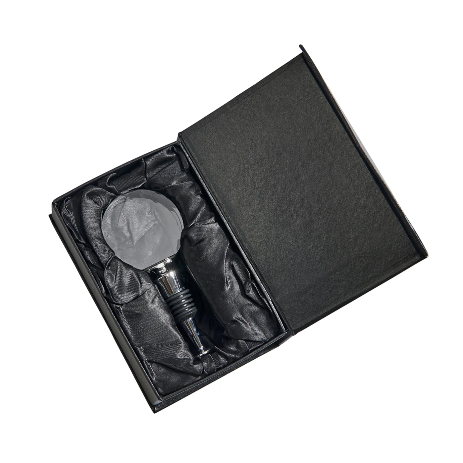 Round Optic Crystal Wine Bottle Stopper