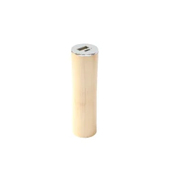Round Tube Maple Power Bank Charger
