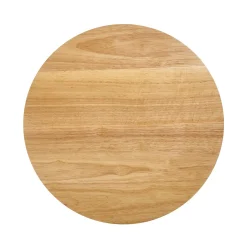 Rubberwood Lazy Susan - 15" Diameter