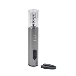 Silver Wine Opener with Stainless Steel Corkscrew