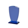 Small Cobalt Shield Trophy, 6.25"