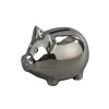 Small Piggy Bank With Polished Finish