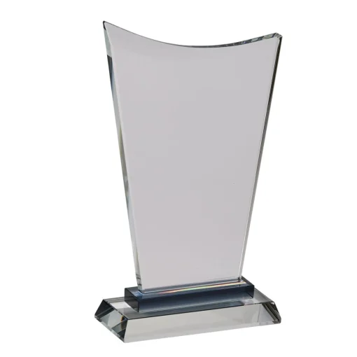Small Wave Trophy 8.5" H With Black Highlight On Base