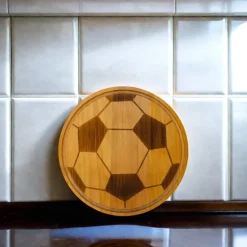 Soccer Ball Wood Board - 13"