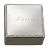 Square Box With Beaded Border